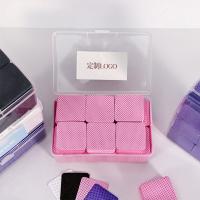 Lint sans vernis à ongles enlèveurs de coussinets de coton pour les ongles