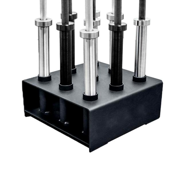 Nine Bars Holder Weight lifting Barbell Bar Holder Metal Vertical Storage Rack