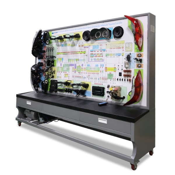 Automotive Electrical System Metal Training Model Educational Equipment for Vocational Schools Teaching