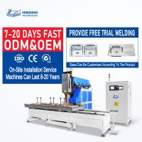 HWASHI Inox SS Kitchen Double Sink Seam Stainless Steel Welding Machine