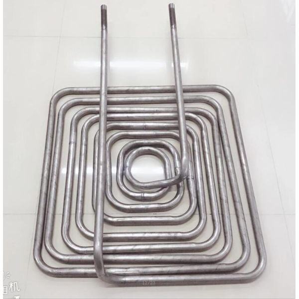 ASTM Seamless Tank Water Cooling Coil Polished For Water Cooler Exchanger 50mm