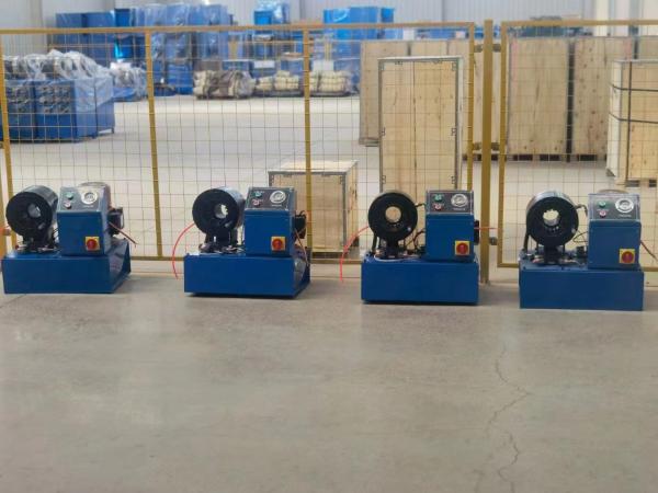 6-51mm Hydraulic Hose Pipe Crimping Machine Flexible Pipe Crimper 600T OEM