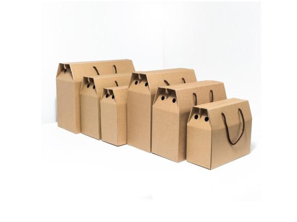 Boîte d'emballage de fruits en carton ondulé recyclable personnalisé de 3 mm d'épaisseur pour aliments