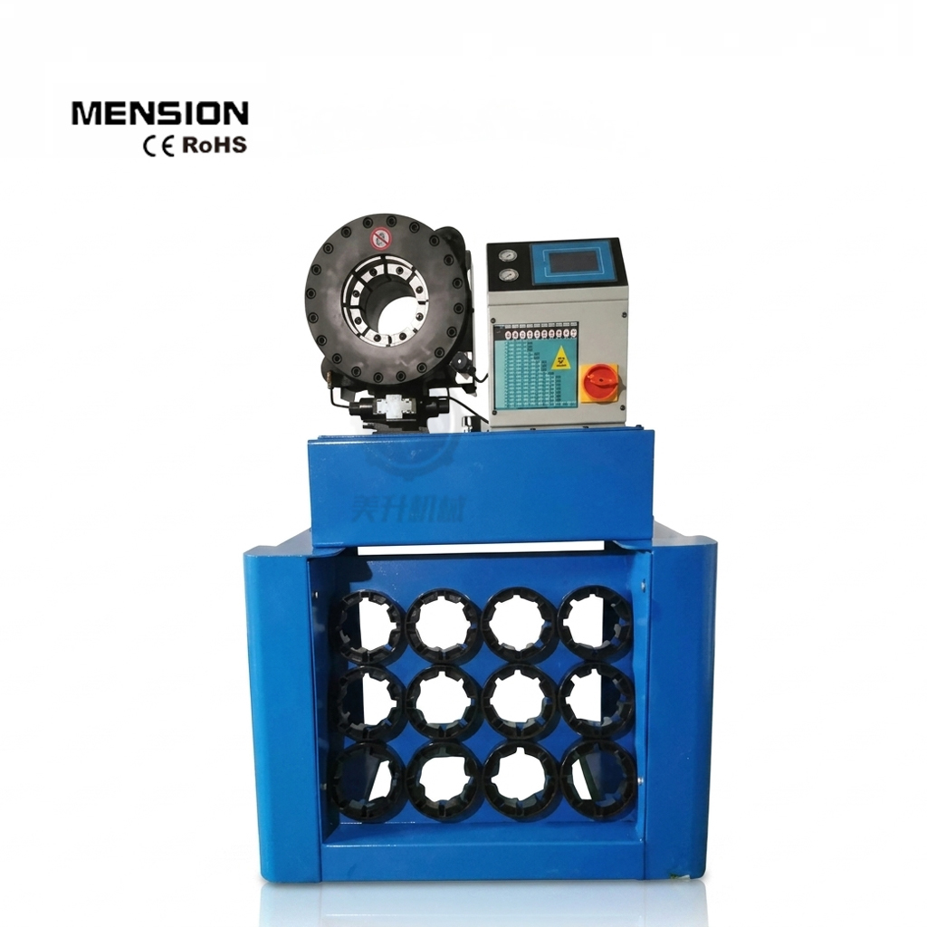 Hydraulic Hose Pressing Machine with 650T Crimping Force, 31.5Mpa System Pressure, and 14-87mm Crimping Range
