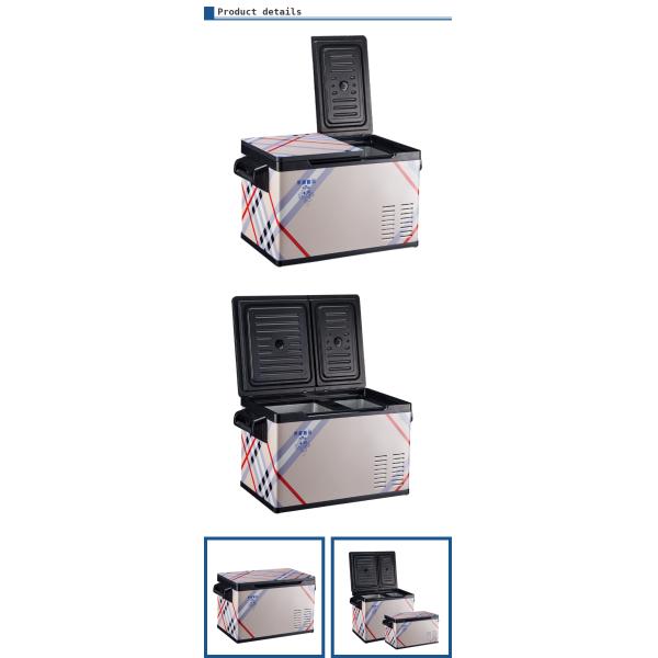 Compresseur de réfrigérateur portable pour les voyages et le camping 45 Go réfrigérateur de voiture 17 kg