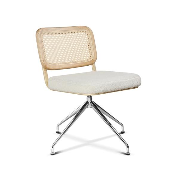 4 Star Base Ergonomic  Rattan Office Chairs