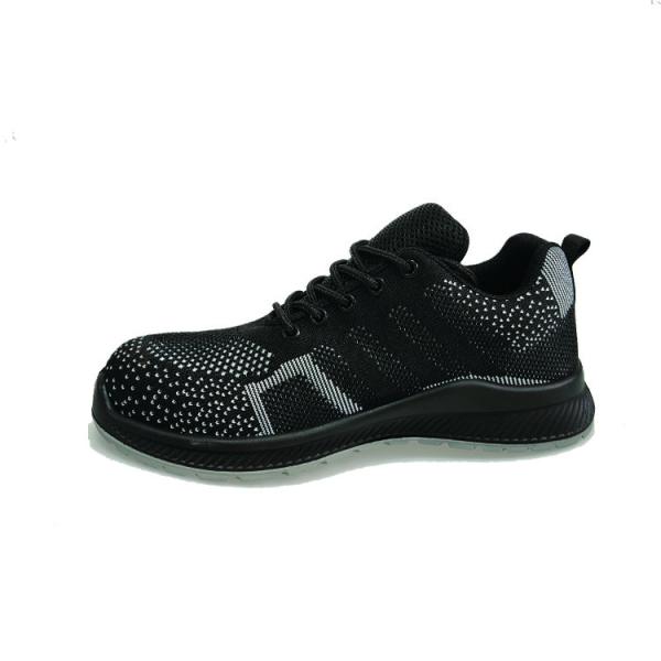 Shengjie zapatos de seguridad ligeros y transpirables para hombres zapatos de trabajo de moda de pie de acero zapatos de construcción anti-rompe