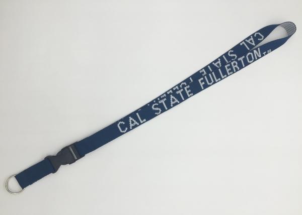 Customized Logo Decorative Badge Holder Lanyard With Polyester Material