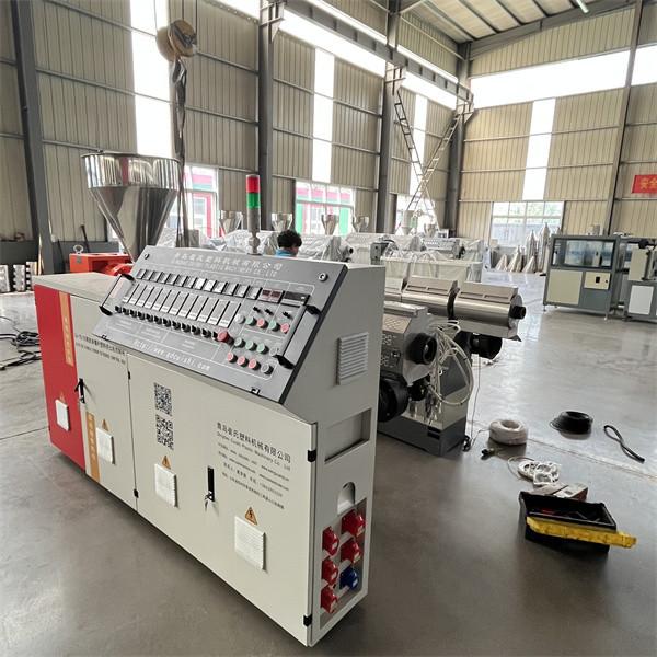 Sewage Corrugated Pipe Extrusion Line with Screw Speed 22 Rpm and Single Wall Performance