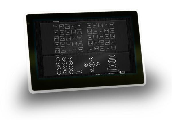 Android Play Store 7 Inch Wall Flush Home Automation POE Touch Screen LED Light Display