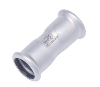 Equal Coupling Press Fit Pipe Fittings Small Stainless Steel Pipe Fittings