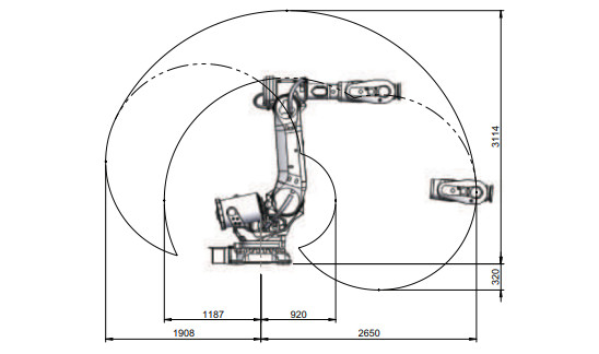 IRB 6700-155 Рука робота с шестью осями