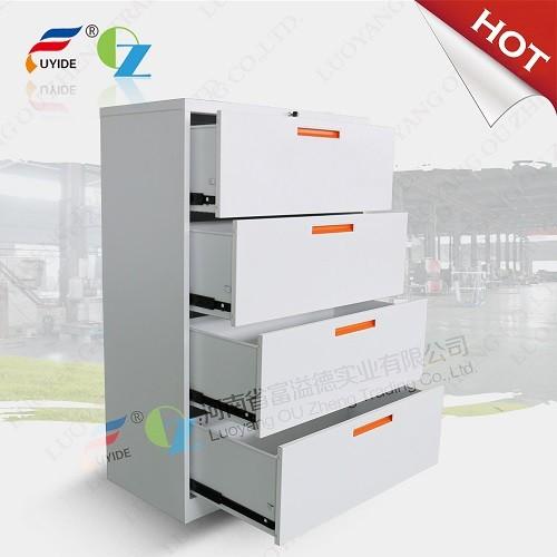 supply  filing cabinet steel material 3 drawer 1330x900x452mm,white color