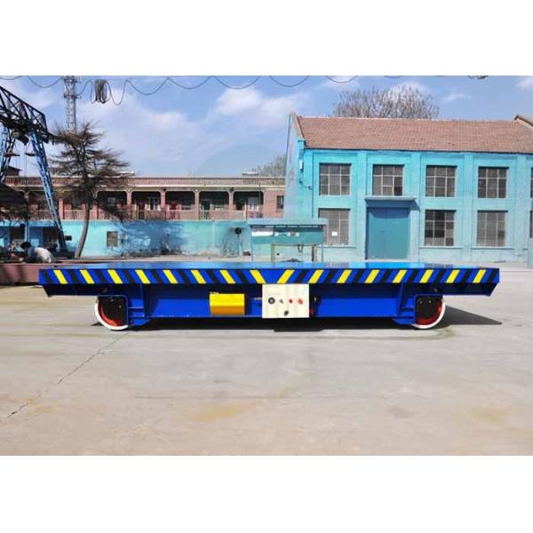 Copper Industrial Motor Drive Motorized Platform Trailer Cart For Transport
