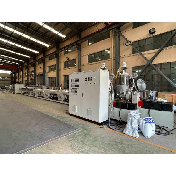 Plastic PPR Water Supply Pipe Production Line PPR Pipe Making Machine For Hot And Cold Water System
