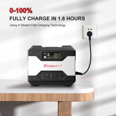Fast Charge Home Battery Storage LiFePO4 Backup Battery Solar Generator