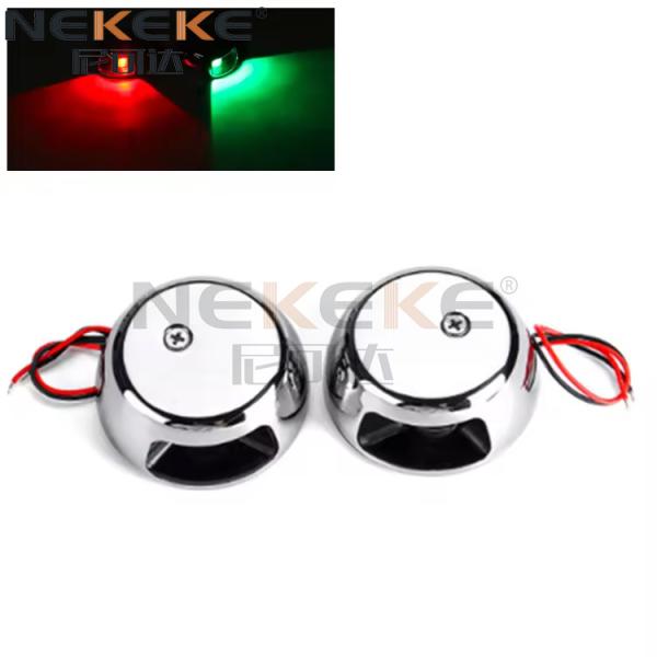12V Heavy Duty Marine Navigation Lights Stainless Steel Red Green Yacht Led Lights
