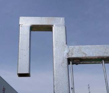 Canada Welded Temp Fence with Solid Anchorage Powder Coated Panels for Construction Sites
