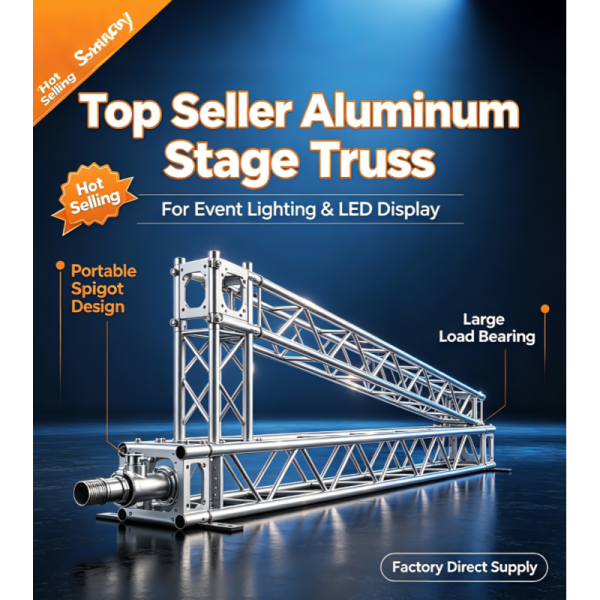 290x290mm Spigot Truss | 6082-T6 | Quick Connect Stage