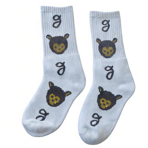 Thick Terry Sports Socks for Men and Women Made with Cotton Spandex Yarn Dyed Jacquard Technology Suitable for Biking Jogging and Active Lifestyle