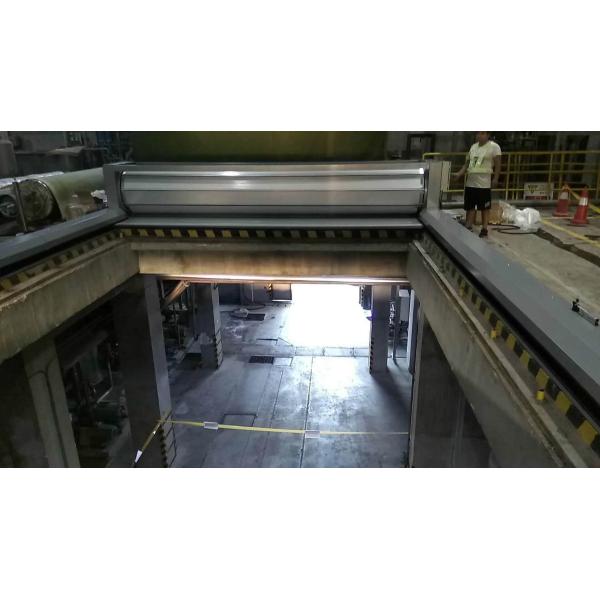 Modern Industrial ISO3834 High Speed Door Horizontal And Lifting Swirled Backwards