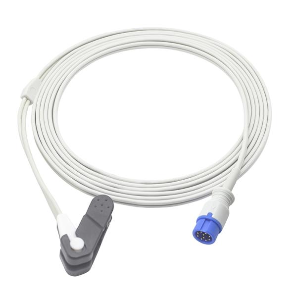 Оксиметр ИМПа ульс зонда Inger взрослого датчика 10Pin Biocare Im15 Im12 SpO2