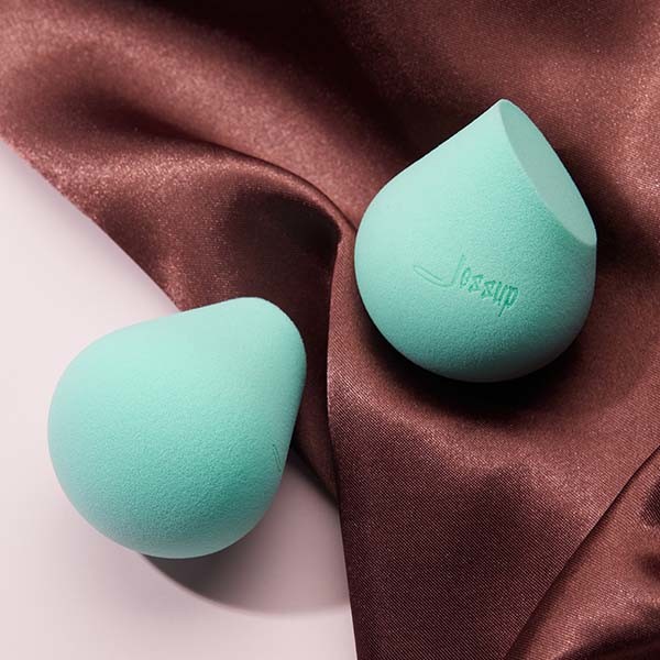 Durable Beach Glass Makeup Puff Sponge Latex Free Foam Mini Beauty Sponges