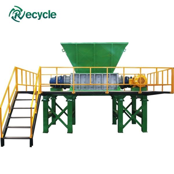 Double Shaft Shredder for Shredding ABS Plastic Scrap Steel Waste Products Efficiently