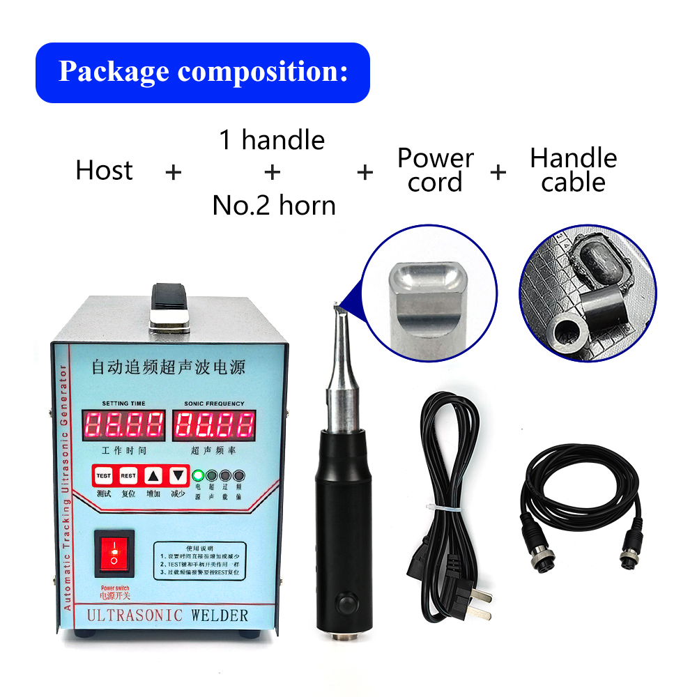 Professional Handheld Ultrasonic Plastic Spot Welder For Auto Repair Shops
