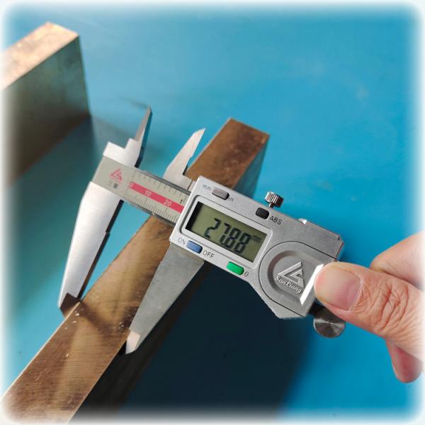 Медь К17200 сплавила бар 27кс64кс440мм бериллия сплавов КБе2 плоскую