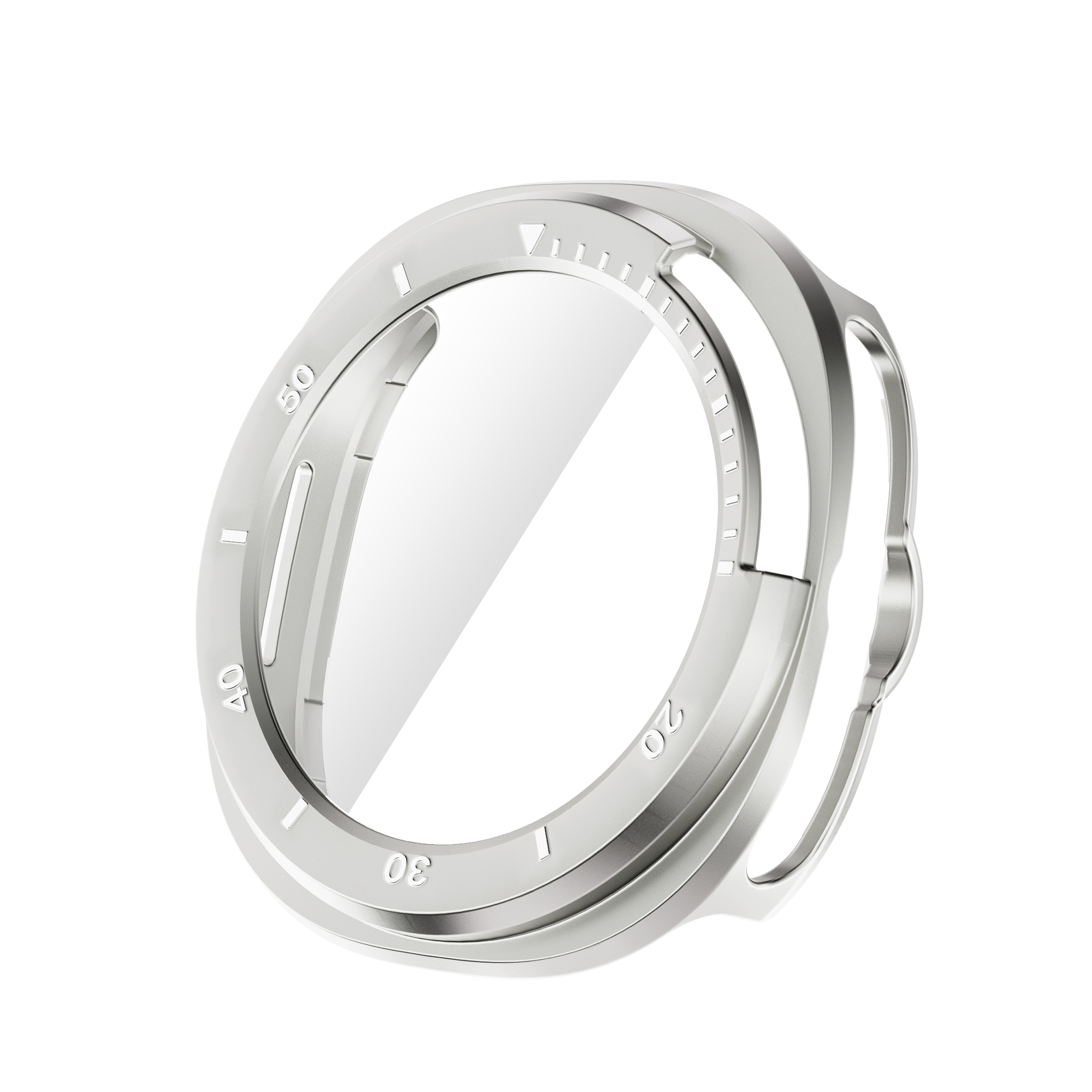 Integrated Tempered Glass Case for Samsung Galaxy Watch 8 Classic With Scale Watch Cover Case Accessories