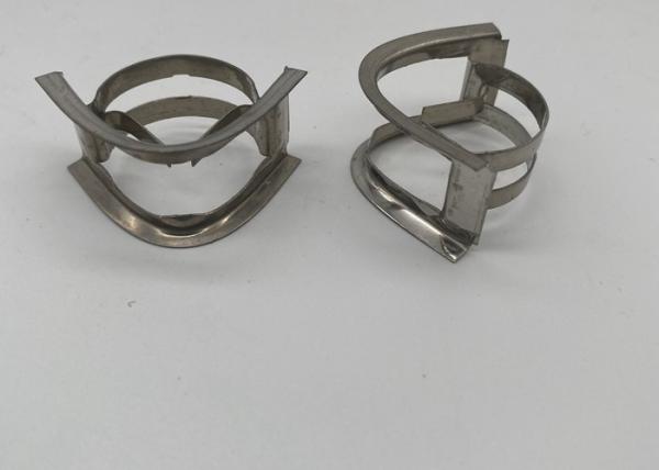 38mm 316L Absorption Tower Metal Pall Ring 0.6mm Thickness