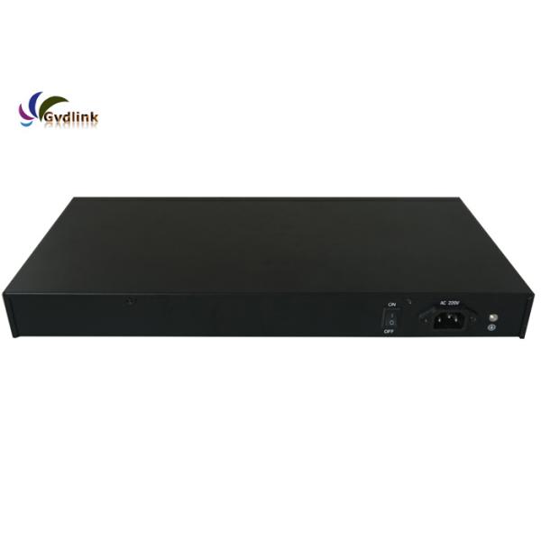 24 переключателя POE оптического волокна гигабита 30W