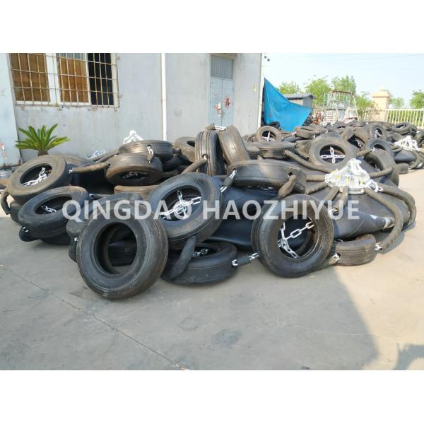 3300x6500mm Yokohama Pneumatic Fender Black Rubber For Docks