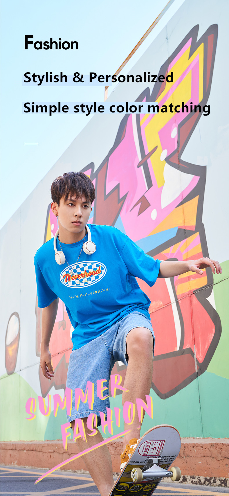 Factory Direct Neck Fan ODM/OEM Available 3-Speed Quiet Portable Personal Fan USB Rechargeable Adjustable Angle