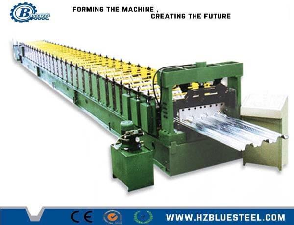 380V/50Hz/3Phase Deck Forming Machine 0.3-0.8mm Thickness 8.5T Weight