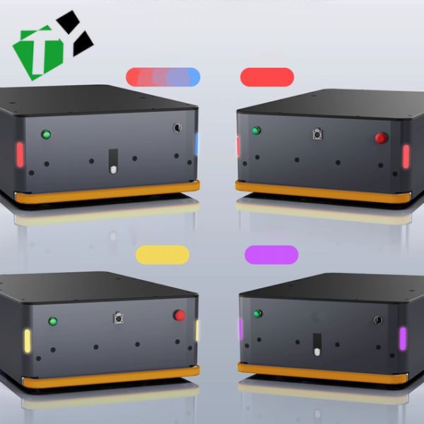 AGV Automated Guided Vehicle with Up To 2 M/s Maximum Speed 0-25 Stepless Speed Regulation and 0-40°C Operating Temperature