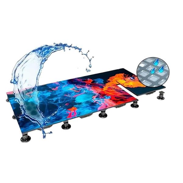 P3.91 Interactive LED Dance Dance Front Front Service 500x500mm pour les secteurs d'attractions