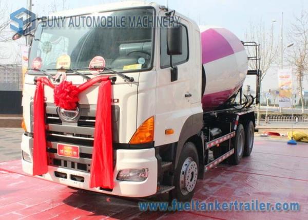 6X4 HINO 700 Cement Mixer Truck 10Cbm 350Hp Single Cab 3D Mixing