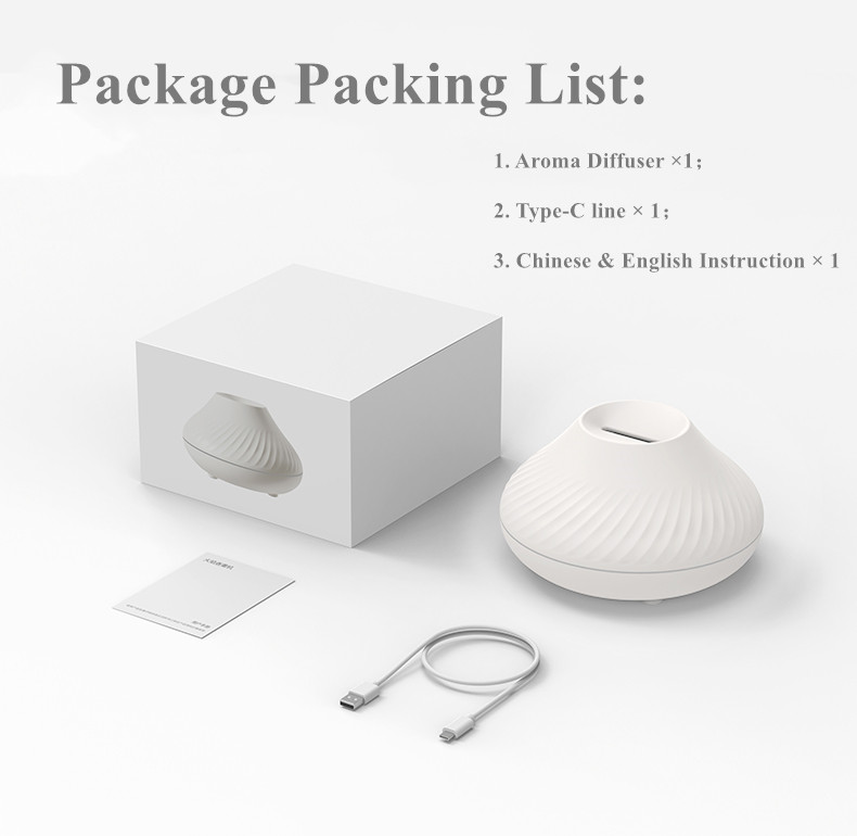 5V USB Essential Oil Ultrasonic Cool Mist Mini Humidifier 7 Color LED Light Portable Desktop Flame Aroma Diffuser
