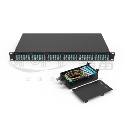 1U MPO High Density Fiber Optic Rack Mount Fiber Patch Panel With The Rapid Develop Simplify Your Network Infrastructure