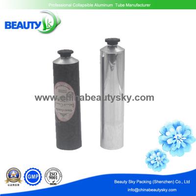 Colorful Collapsible aluminum Tube for Hand cream with octagon caps or hexagonal caps
