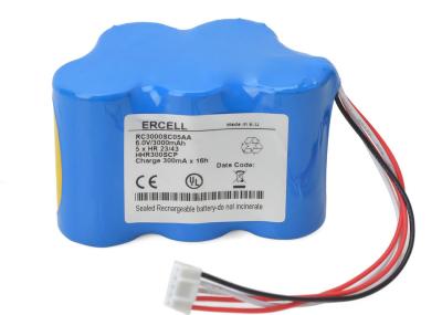 281g Medical Equipment Batteries 6V 3000mAh For Fresenius MCM440 PT OT MCM550 ST