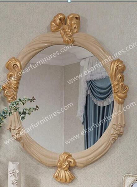 Floor Standing Wooden Frame Vintage Standing Mirror FG-105