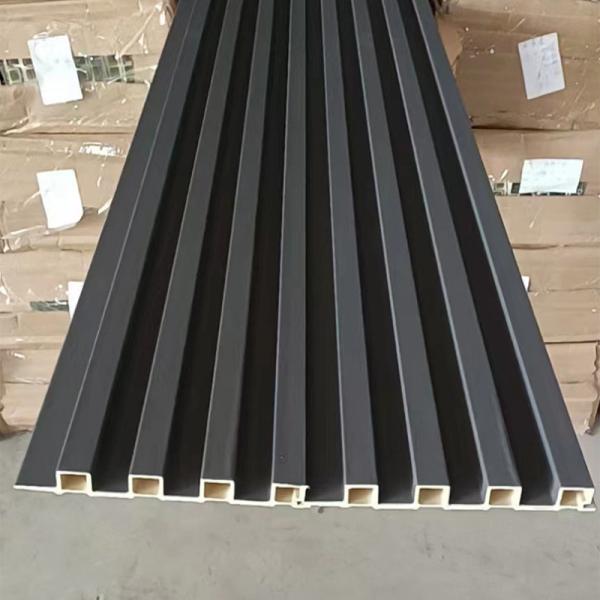 23MM Waterproof Fluted Pvc Indoor Wpc Wall Panel Covering Fibre Bamboo Decorative Rejilla De Pvc