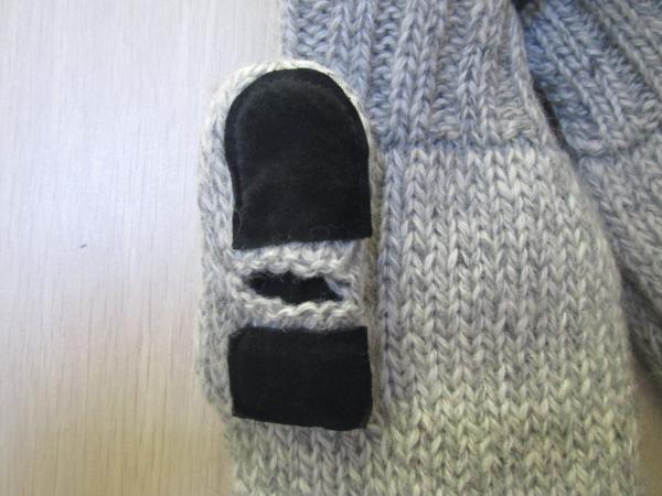 Ladies Acrylic&Wool Glove-Cut fingers with Flip--Thinsulate glove--Fashion glove--Solid color