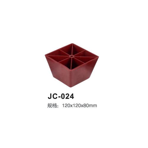 dark red decorative furniture legs injection high strength plastic sofa legs JC-024