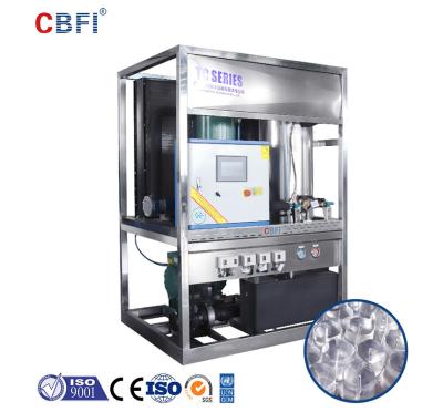Économie d' énergie Machines de fabrication de glace à coquille / tube