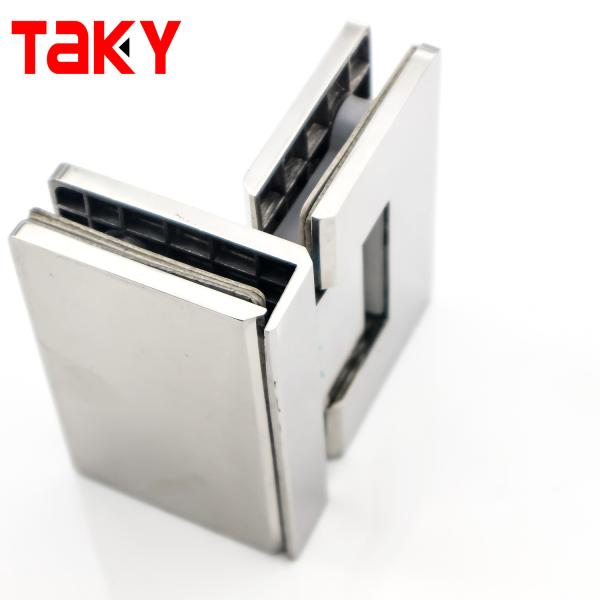 90*55mm Stainless Steel/Zinc Alloy Wall to Glass Hinge Sliding Sauna Glass Door Shower Hinge