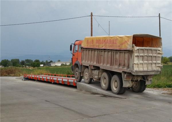 Road Vehicle Weigh Station Scales , Surface Mounted Weighbridge OEM / ODM Accepted